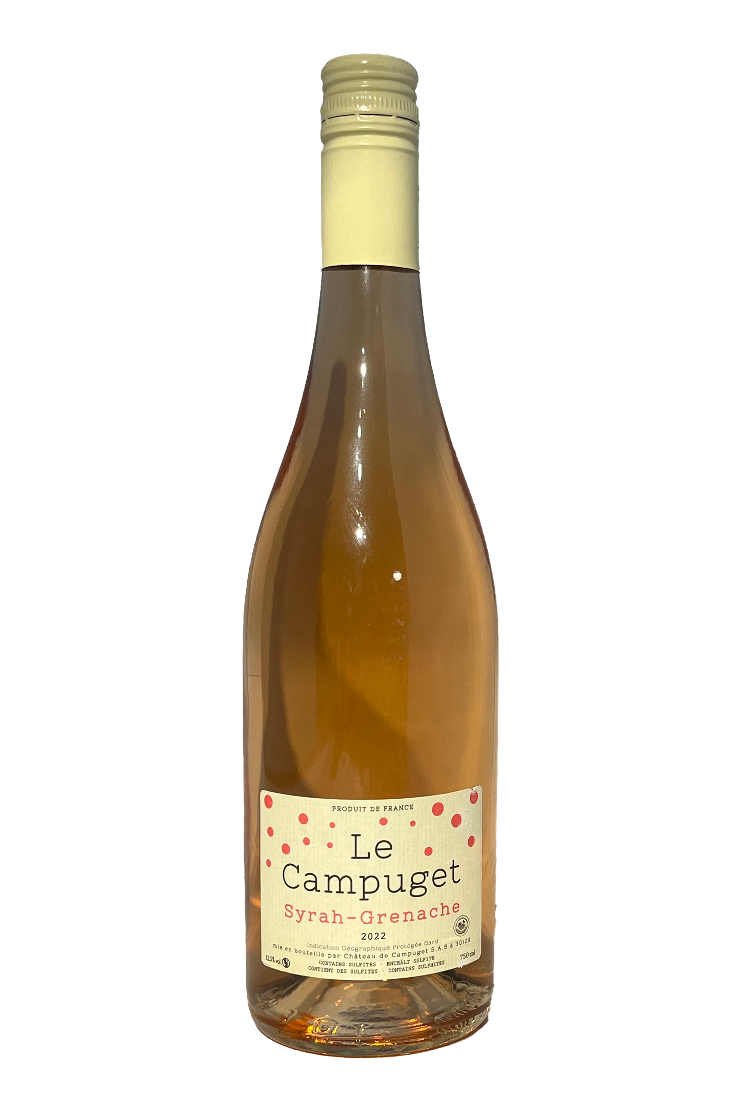 Le Campuget Rosé Gard IGP Syrah Grenache