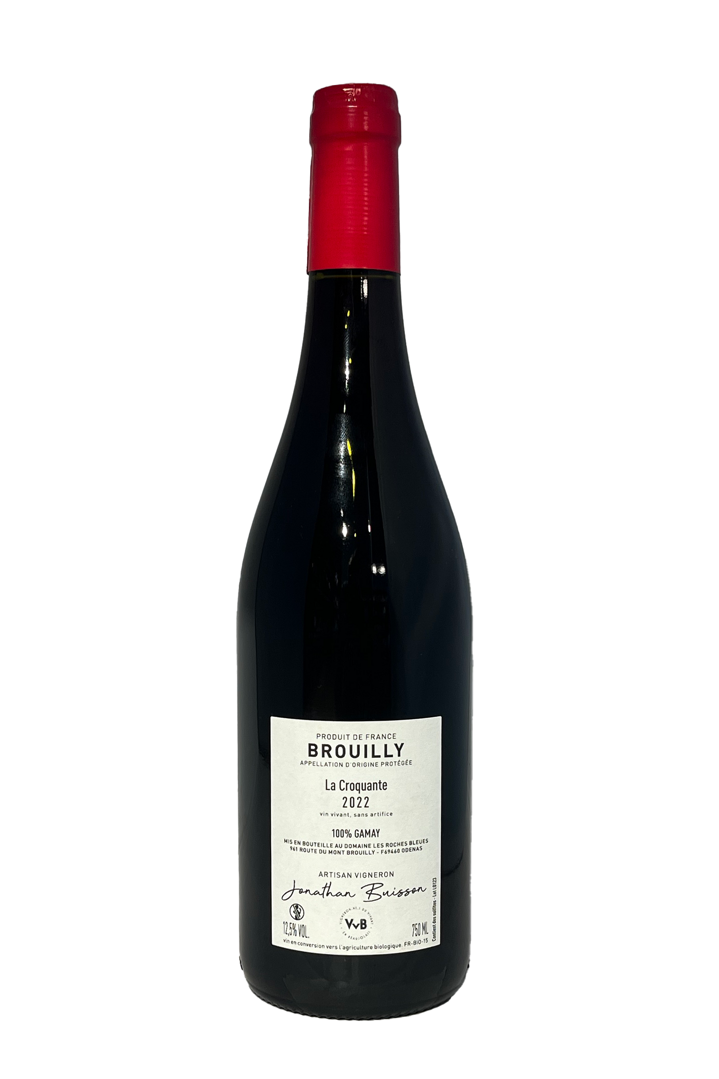 Domaine Les Roches Bleues Brouilly La Croquante 2022