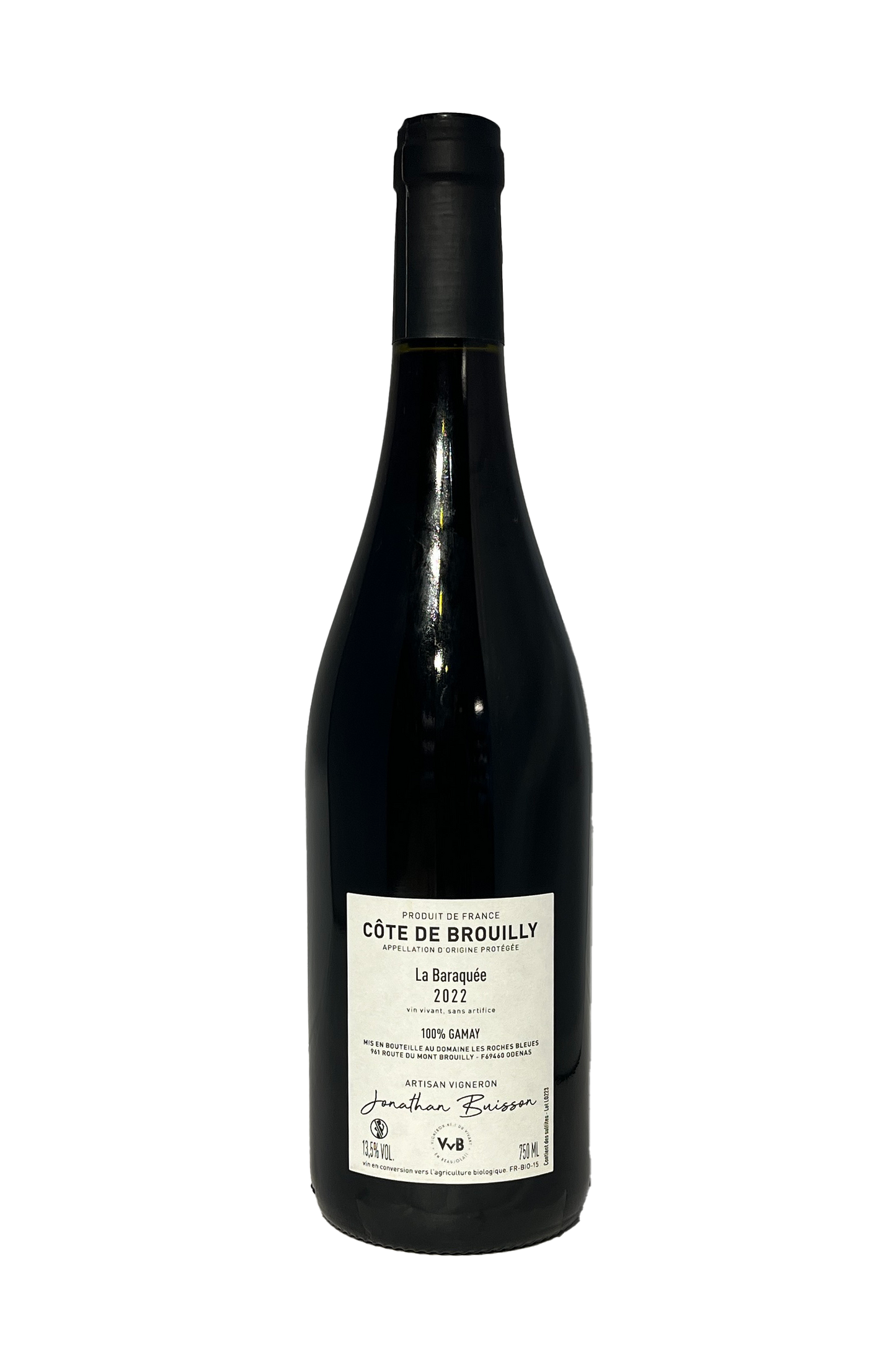 Domaine Les Roches Bleues Cote de Brouilly La Baraquée 2022