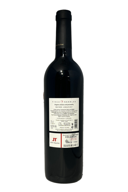 Finca San Blas Lomalta Crianza DOP Utiel Requena 2017