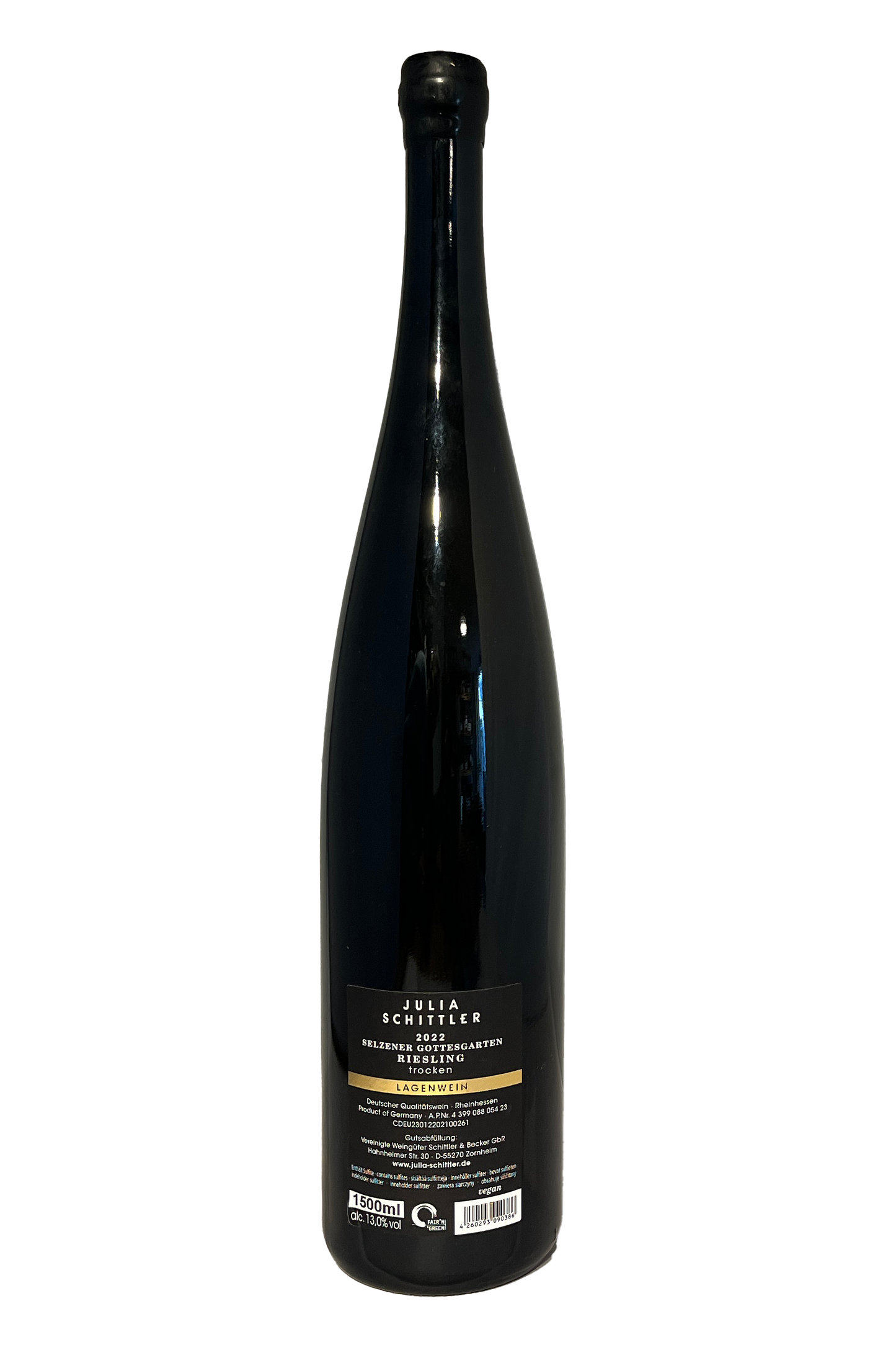 Julia Schittler Selzener Gottesgarten Riesling Trocken 2023 MG