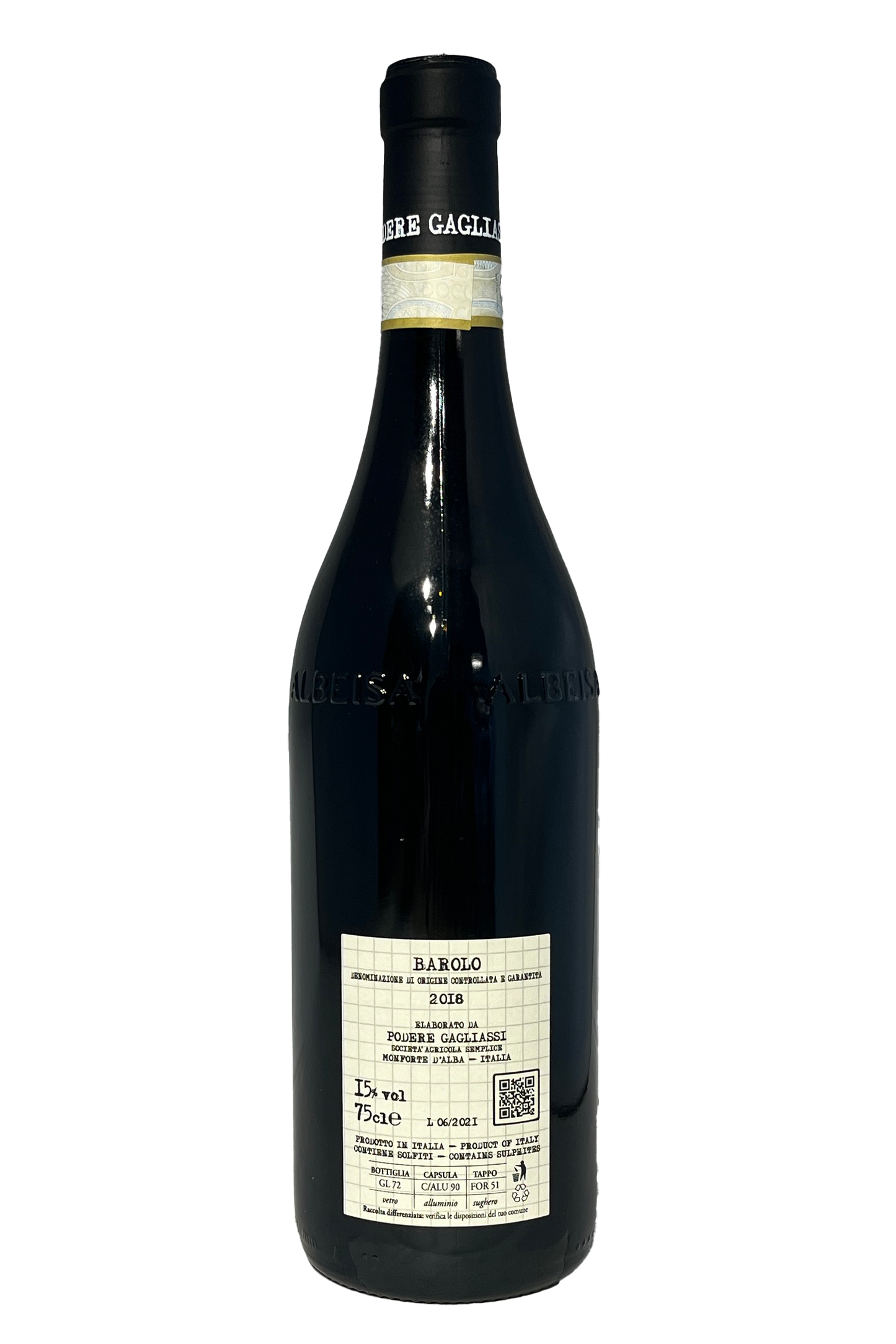 Podere Gagliassi Barolo Serralunga D'Alba 2018