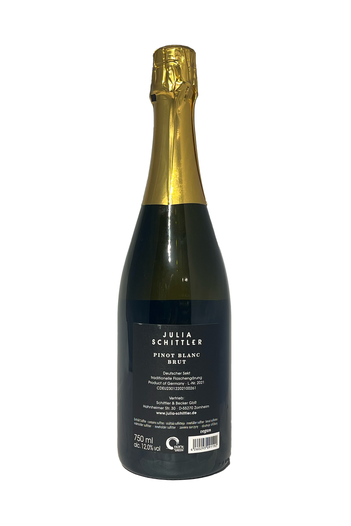 Julia Schittler Pinot Blanc brut sekt